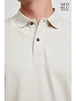 NEOBLU Orel Unisex piqué polo z těžké bavlny 24.4337 deep black NEOBLU Orel Unisex piqué polo z těžké bavlny 24.4337 deep black