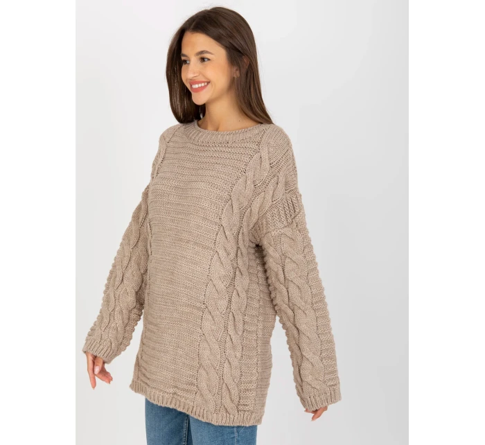 Dámský svetr LC SW 8044 béžový