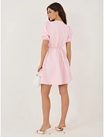 Šaty MI SK 3429 1.92 světle růžová