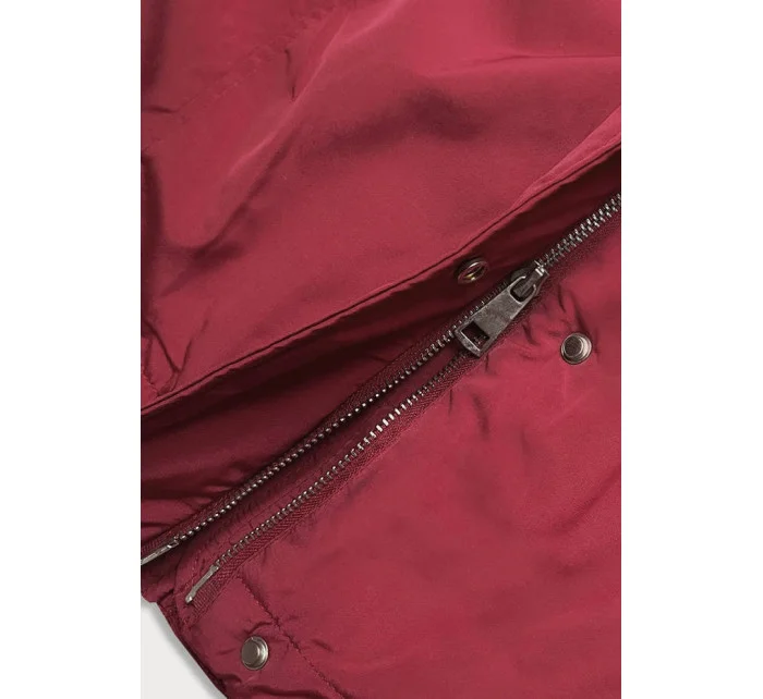 ZIMOWA KURTKA DAMSKA CZERWONA model 21243378 - LHD