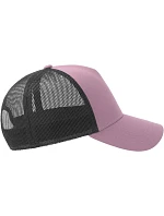 Atlantis Headwear Rapper Cotton-S 5 panelová Trucker kšiltovka 33.0260 lilac/black Atlantis Headwear Rapper Cotton-S 5 panelová Trucker kšiltovka 33.0260 lilac/black