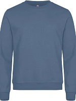 Clique Miami Roundneck Unisex mikina 67.1030 steel blue