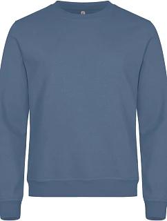 Clique Miami Roundneck Unisex mikina 67.1030 steel blue