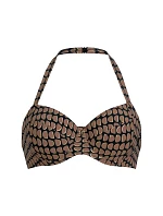 Style Leandra Top Bikini - horní díl 8714-1 black - RosaFaia