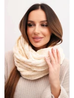 Komin dámský vlněný měkký šátek na fialový model 21865160 - K-Fashion Komin dámský vlněný měkký šátek na fialový model 21865160 - K-Fashion