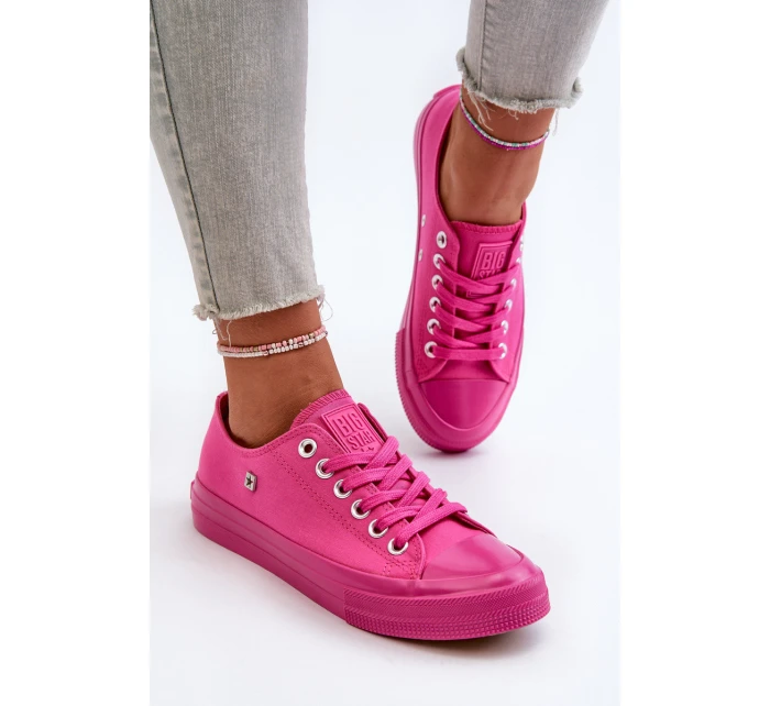 Klasické dámské tenisky Big Star NN274290 Fuksie Klasické dámské tenisky Big Star NN274290 Fuksie