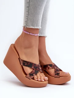 Dámské sandály na  High Fashion Slide Fem Hnědé model 21662666 - Ipanema