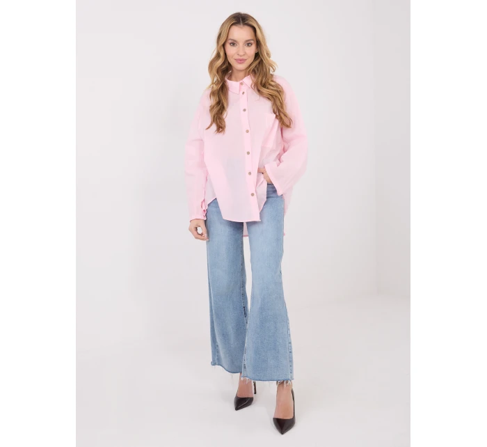 IT košile KS 6704.25 světle růžová