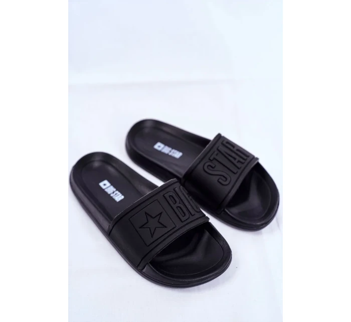 Dětské módní pantofle Big Star - černé Dětské módní pantofle Big Star - černé