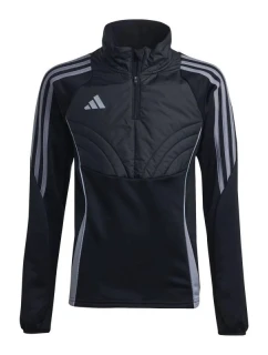 Junior sport mikina Tiro 24 Winter Jr IM9970 Černá vzor - Adidas