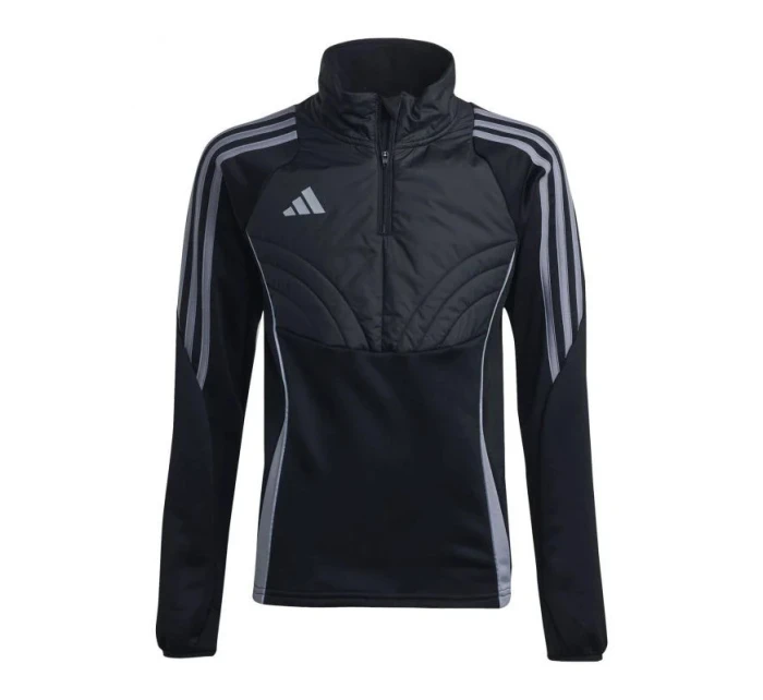 Junior sport mikina Tiro 24 Winter Jr IM9970 Černá vzor - Adidas
