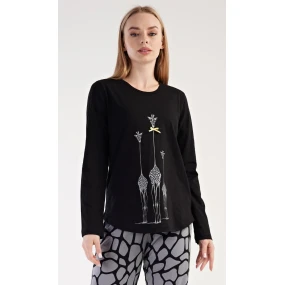 Dámské pyžamo dlouhé Matylda Dámské pyžamo dlouhé Matylda