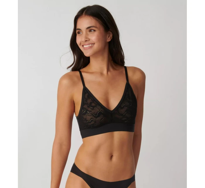 Dámská podprsenka Sloggi GO Allround Lace Bralette černá Dámská podprsenka Sloggi GO Allround Lace Bralette černá