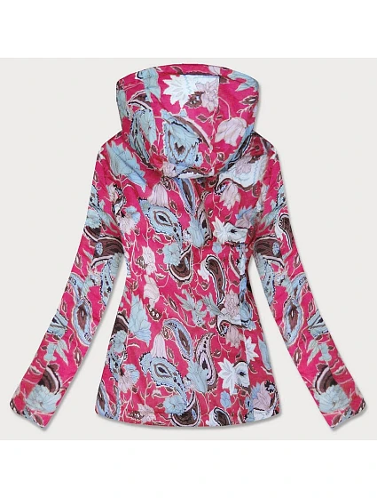 Růžová oboustranná dámská bunda model 9088271 - Libland Růžová oboustranná dámská bunda model 9088271 - Libland