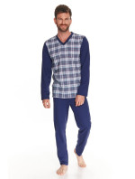 Pánské pyžamo model 18428266 tmavě modré - Taro