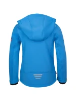 TrollKids Dětská lyžařská bunda Trollfjord Jacket medium blue/green waterproof blue (161-106)