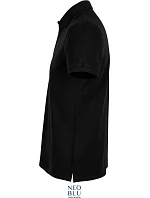Men Pánské piqué polo deep black model 22500560 - NEOBLU Men Pánské piqué polo deep black model 22500560 - NEOBLU
