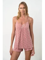 Vamp - Dvoudílné dámské pyžamo – Bowy 18050 - Vamp