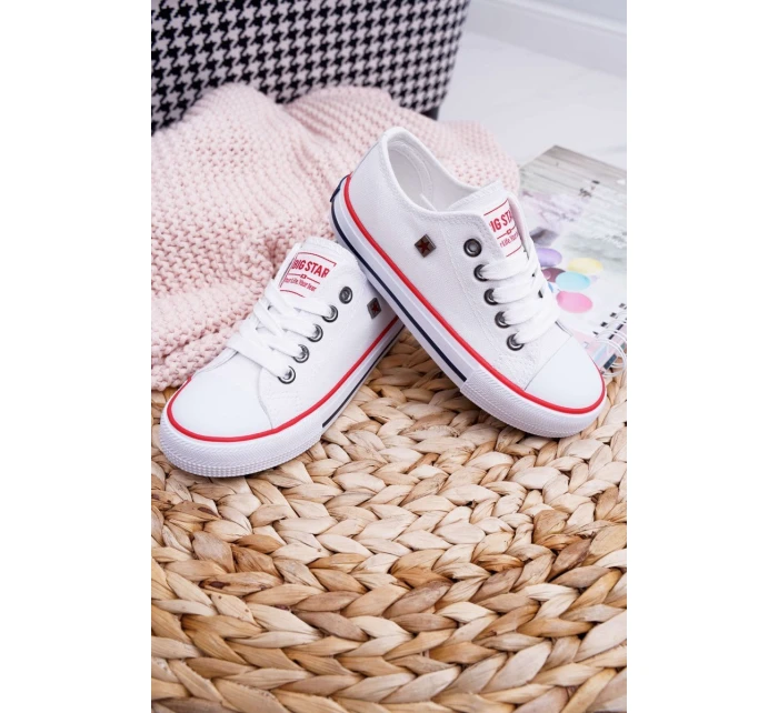 Dětské Tenisky Big Star FF374200 Bilé Dětské Tenisky Big Star FF374200 Bilé