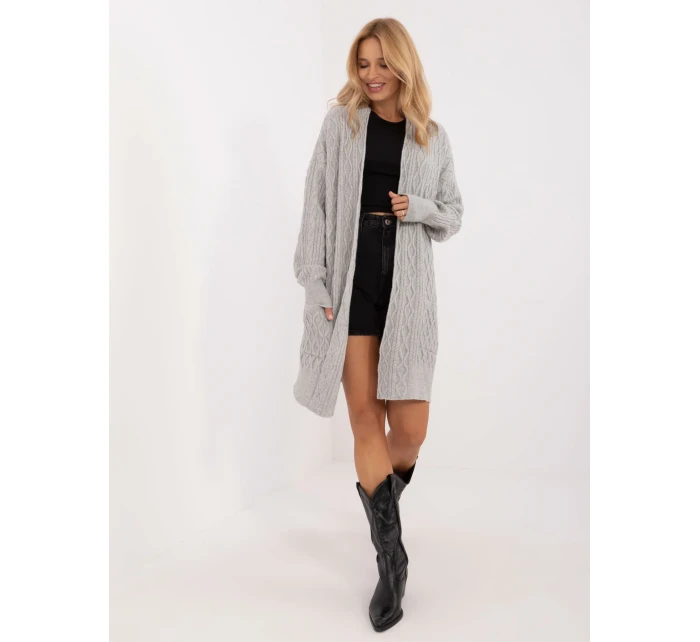 Kardigan AT SW model 20463763 szary - FPrice