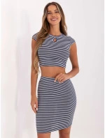 Komplet TW KMPL BL model 18630072 biało granatowy - FPrice Komplet TW KMPL BL model 18630072 biało granatowy - FPrice