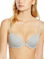 Podprsenka push-up 1387905870 šedá T|O Tommy Hilfiger