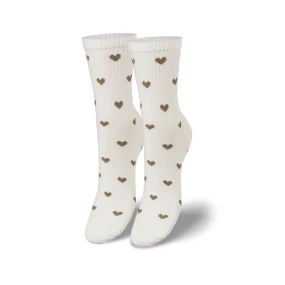 Milena ponožky 0200 Serca Prążek 37-41 Milena ponožky 0200 Serca Prążek 37-41