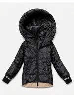 Damska kurtka ze Goodlookin czarna model 22026328 - S'WEST Damska kurtka ze Goodlookin czarna model 22026328 - S'WEST