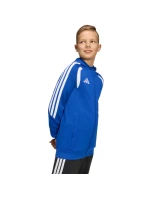 Dětská mikina adidas Tiro 26 League Sweat Full Zip Hoodie modrá KF9102 Dětská mikina adidas Tiro 26 League Sweat Full Zip Hoodie modrá KF9102