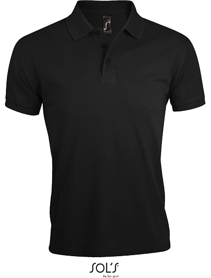 SOL'S Prime Men Pánské piqué polo z těžké bavlny 25.0571 black SOL'S Prime Men Pánské piqué polo z těžké bavlny 25.0571 black