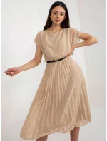 Šaty DHJ SK  béžová model 18426570 - FPrice