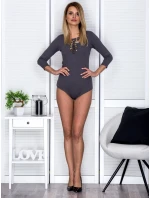 Dámské body EN BO 4296.03 tmavě šedé