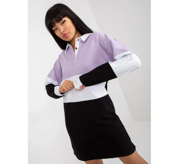 Dámské šaty RV SK 8072 fialové