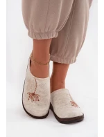 Dámské domácí pantofle Inblu – béžové