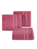 Eurofirany ručník Milo 70x140 Pink Dark