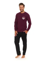 Pánské pyžamo model 20555227 wine plus - Doctornap