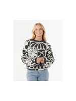 Svetr RIP CURL AOTS-TY WILLIAMS JACQUARD CREW, černý