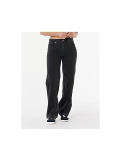 Kalhoty RIP CURL AGGIE RELAXED JEANS, černé