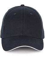 K-up KP 185 6 panelová sandwich kšiltovka 20.0185 navy/white