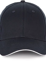 K-up KP 185 6 panelová sandwich kšiltovka 20.0185 navy/white