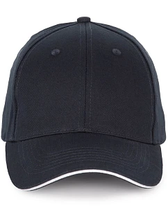 K-up KP 185 6 panelová sandwich kšiltovka 20.0185 navy/white