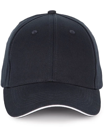 K-up KP 185 6 panelová sandwich kšiltovka 20.0185 navy/white