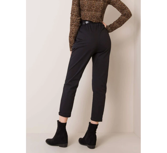 Spodnie DHJ SP model 21817428 czarny - FPrice Spodnie DHJ SP model 21817428 czarny - FPrice