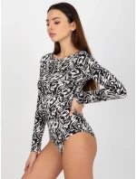 Dámské body LK BO 509199 1.42P bílá a černá - FPrice