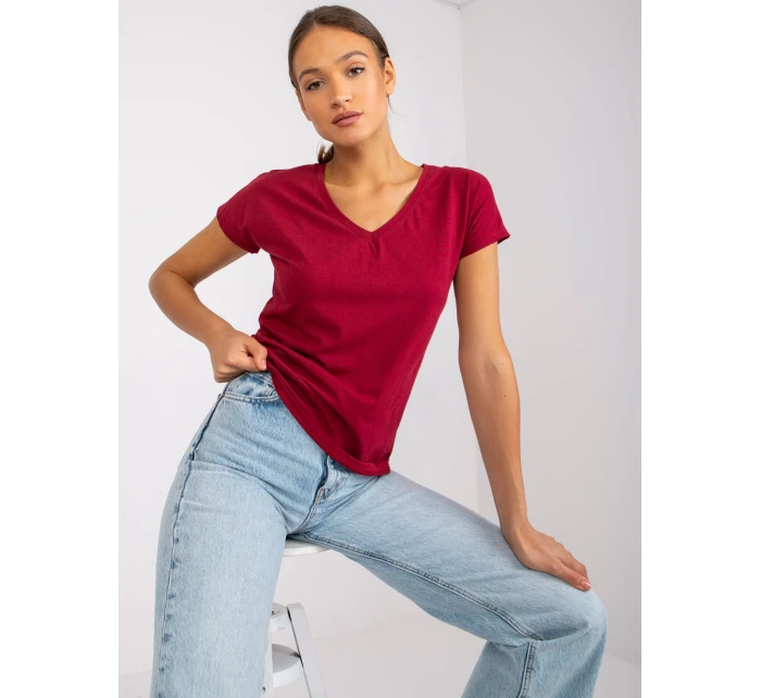 Tričko RV TS 4832.16P kaštanová