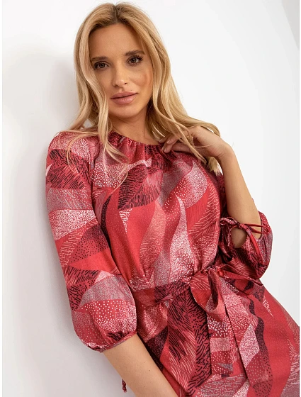 Dámské šaty LK SK model 22212382 červené - FPrice