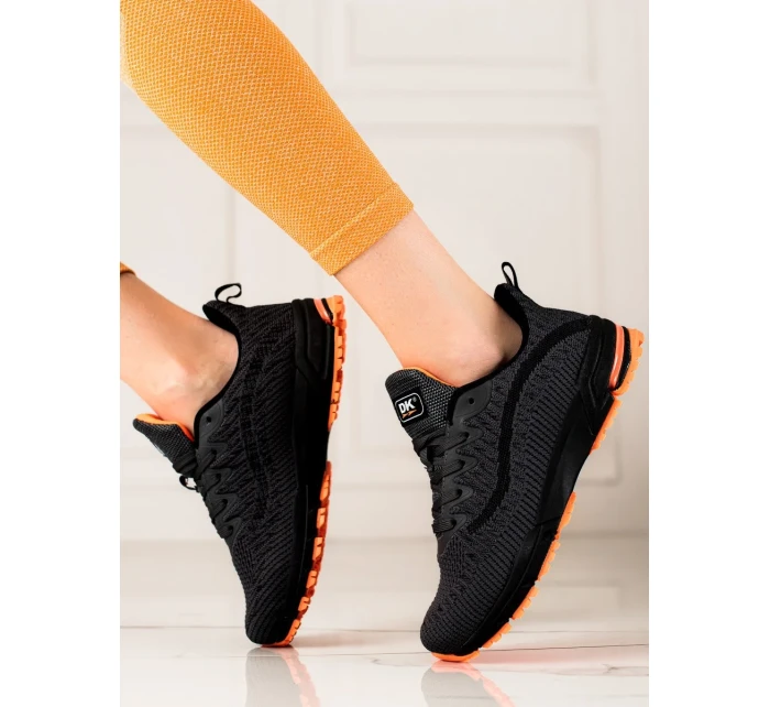 Pěkné šedo-stříbrné dámské  tenisky bez podpatku Pěkné šedo-stříbrné dámské  tenisky bez podpatku