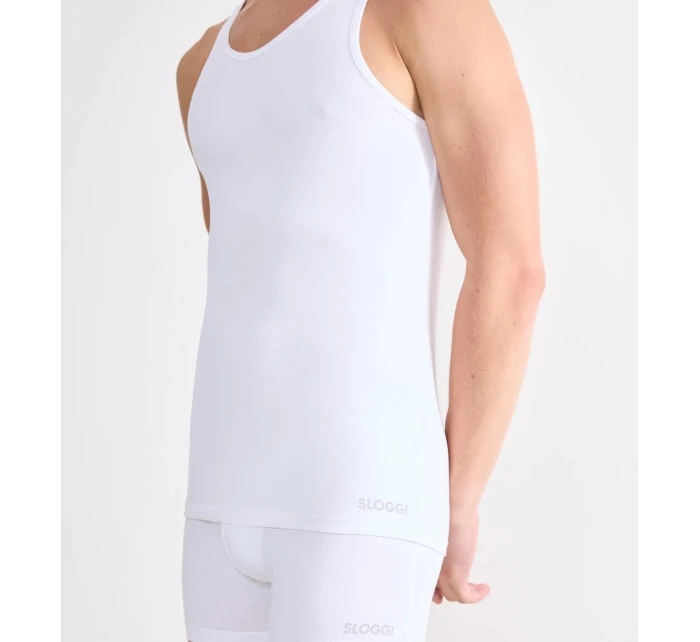 sloggi men GO ABC 2.0 Tank Top 2P - WHITE - SLOGGI WHITE - SLOGGI