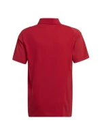 Dětské bavlněné tričko adidas Tiro 23 Competition Polo červené HI4715