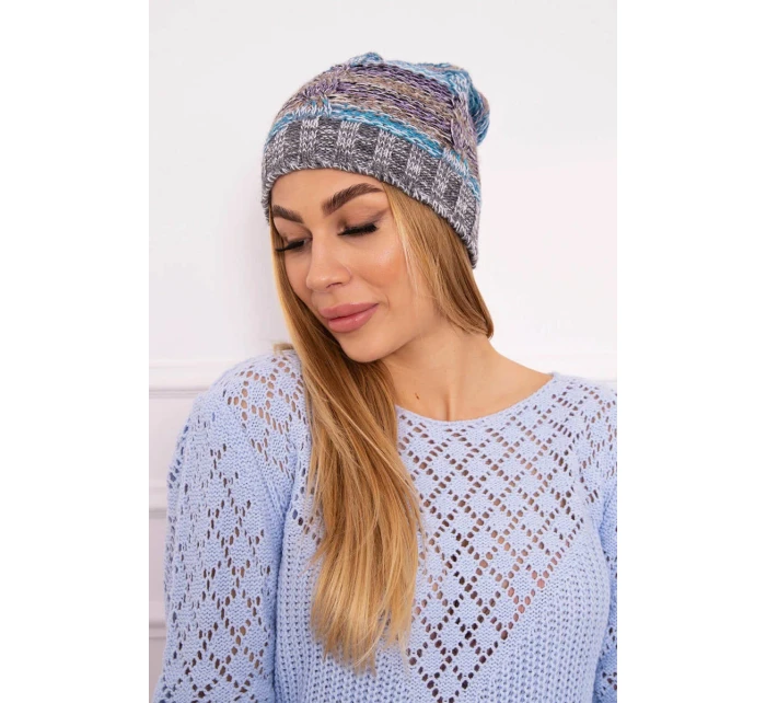 Fleecová čepice model 18750457 - K-Fashion Fleecová čepice model 18750457 - K-Fashion